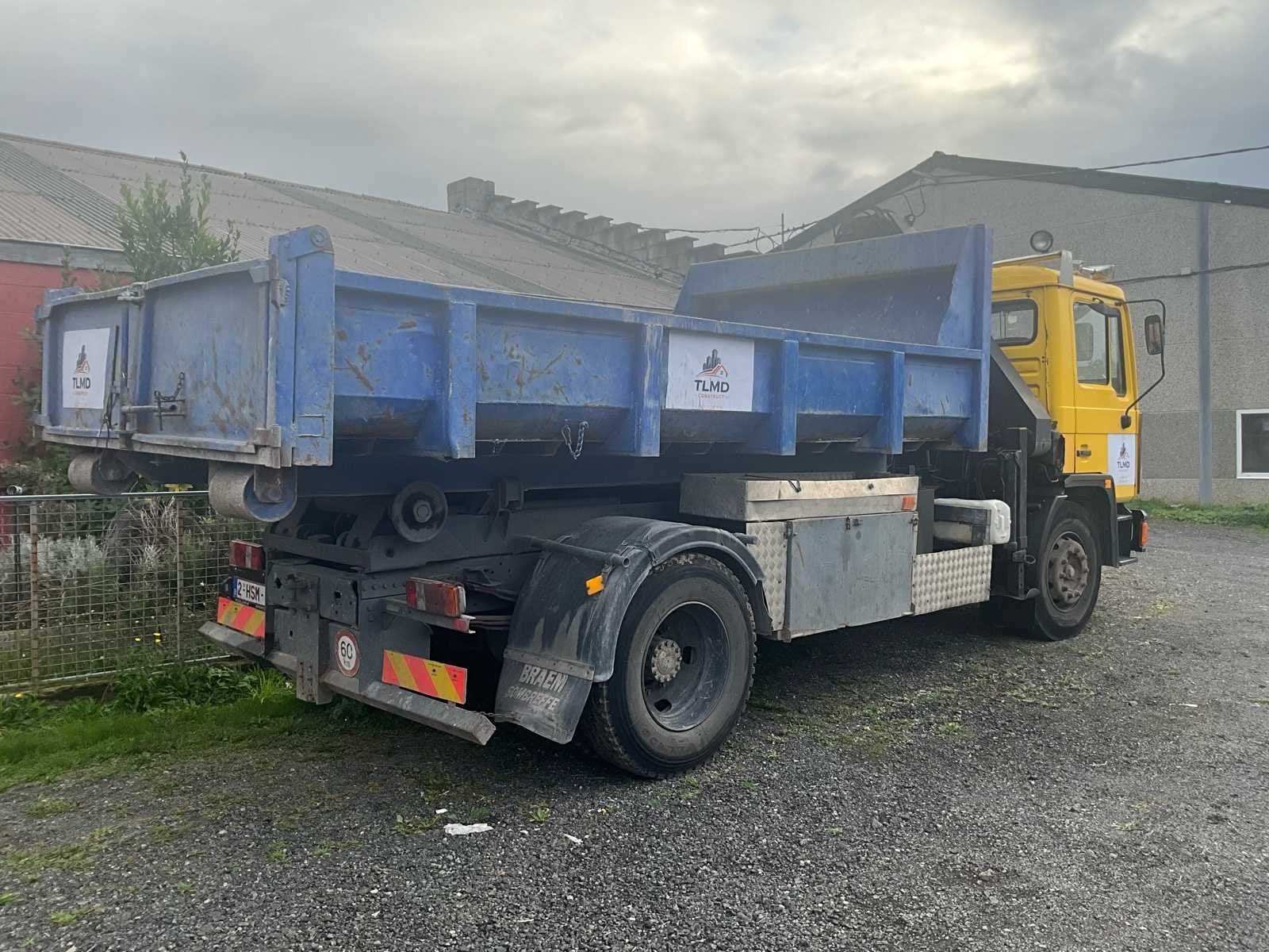 1990 Man M18F MAN M18 F 4x2 porte-benne hydraulique – Benn, Autos, Achat, Entreprise, Autres carburants, MAN