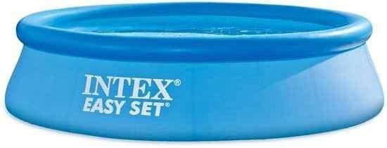zwembad Intex easy set 244 x 76 cm + veel accessoires, Enlèvement