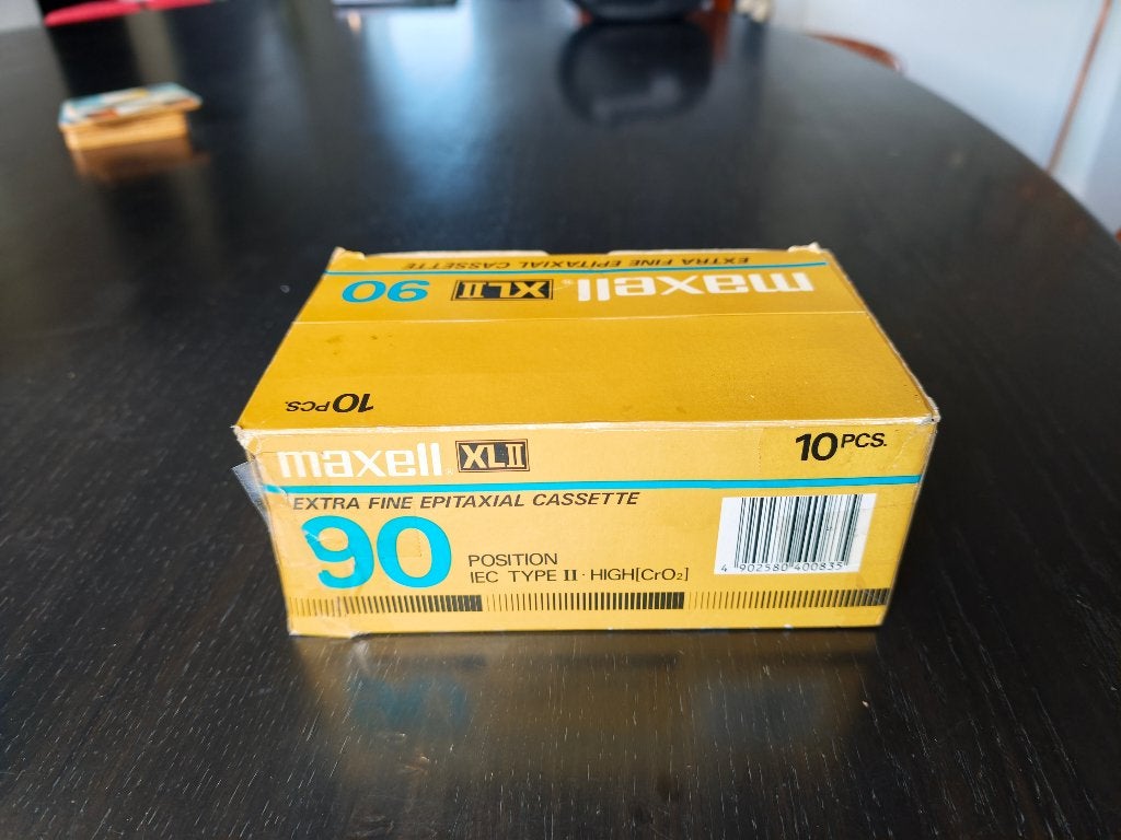 maxell XLII-90 epitaxial, Ophalen, Zo goed als nieuw, Country en Western, Onbespeeld