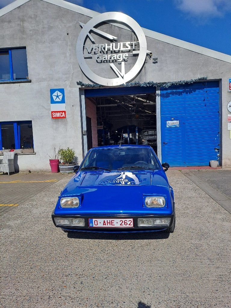 SIMCA MATRA BAGHEERA 1979, 63 kW, Blauw, Alcantara, 1500 cc