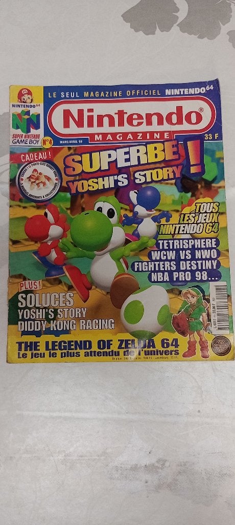 Nintendo Magazine #4 (1998) - N64 Yoshi en Zelda, Ophalen of Verzenden