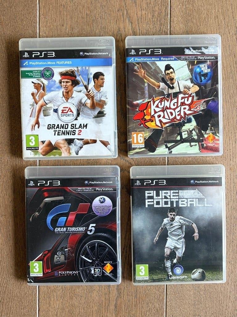 Set van 4 SP3 games, Consoles de jeu & Jeux vidéo, Jeux | Sony PlayStation 3, 2 joueurs, À partir de 12 ans, Comme neuf, Autres genres