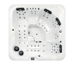 Luxe jacuzzi, Tuin en Terras, Bubbelbaden en Hottubs, Ophalen, Gebruikt, Filter, Vast
