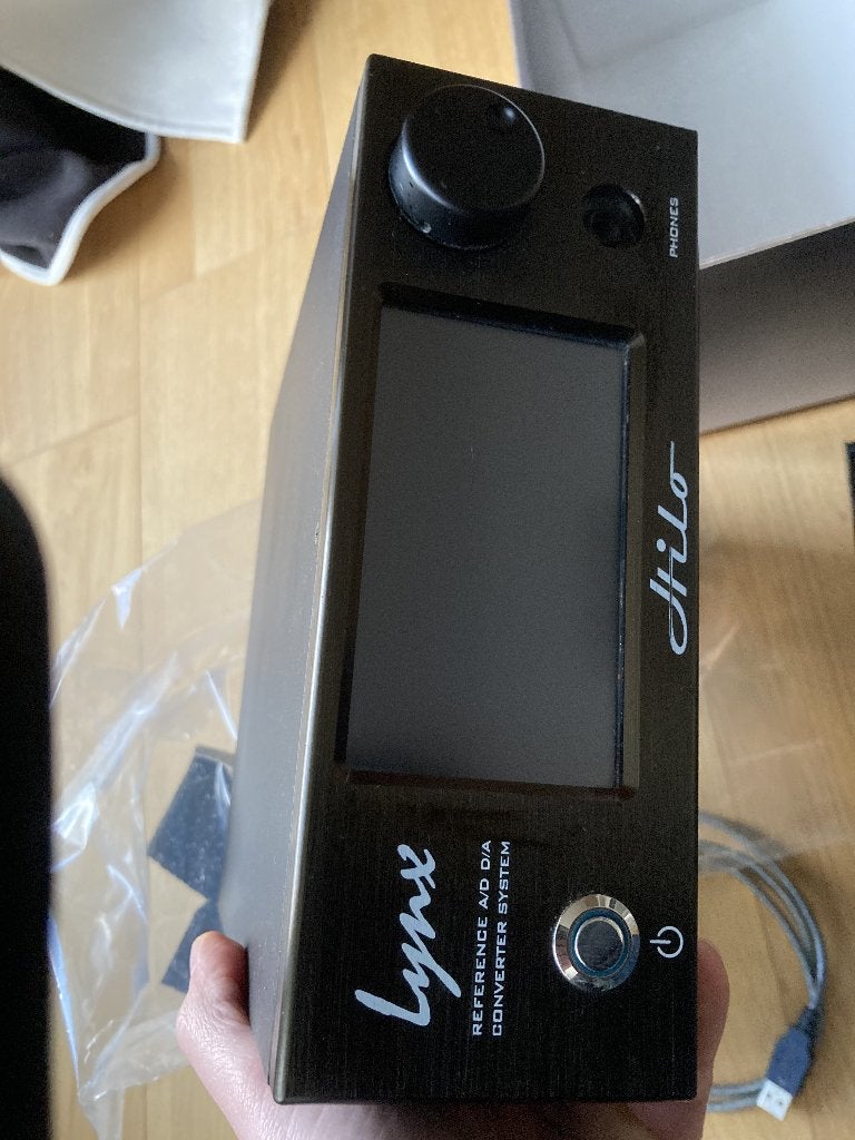 Lynx Hilo AD/DA masteringconverter zwart, Ophalen, Gebruikt, Audio