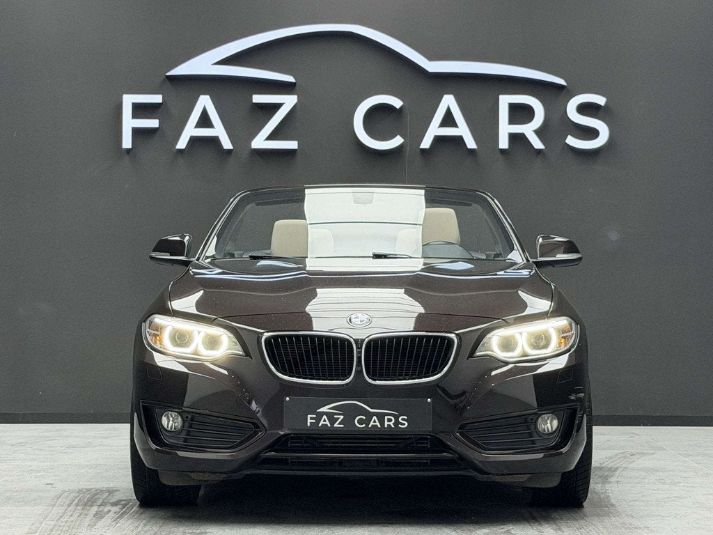 BMW 2 Serie 218 i Cabriolet * JANTES + CUIR + REGU + GARANTI, Auto's, BMW, 4 zetels, Achterwielaandrijving, 136 pk, Leder