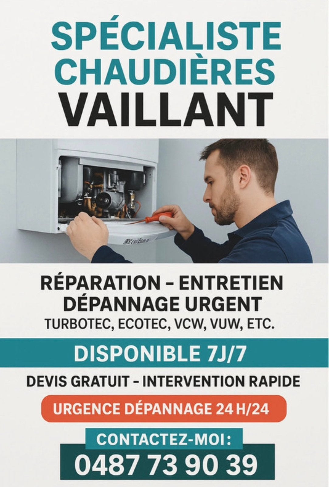 Vaillant-ketel, Doe-het-zelf en Bouw, Ophalen