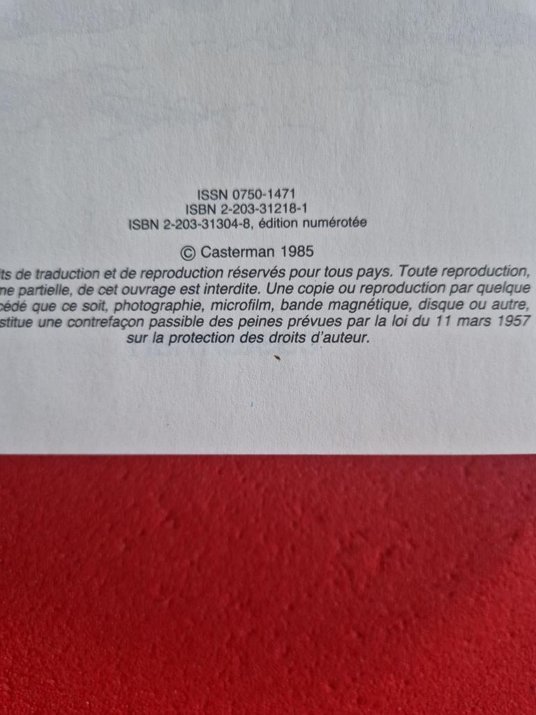 Bd alix 18,EO, Enlèvement ou Envoi