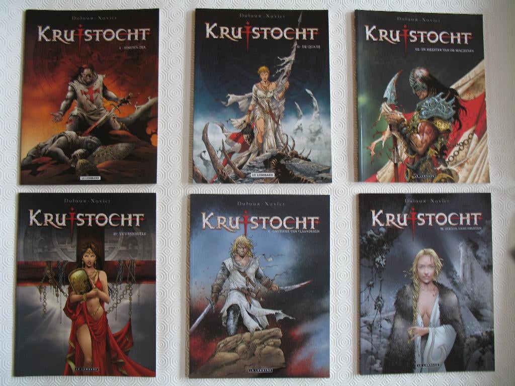 Kruistocht, Dufaux - Xavier,1ste druk, 1 t/m 6, Boeken, Stripverhalen, Meerdere stripboeken, Ophalen of Verzenden, Nieuw