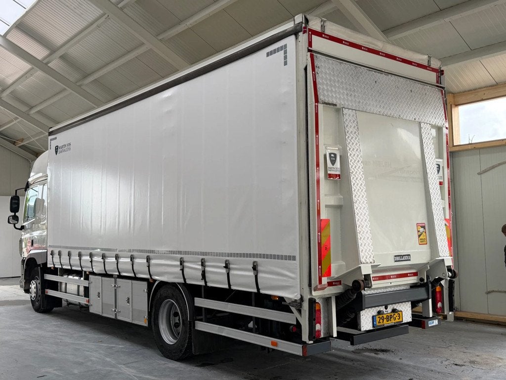 DAF CF 320 CF320.18 4 tons laadklep. 1 KANT SCHUIFZEIL, Autos, Achat, 6 cylindres, Automatique, Occasion