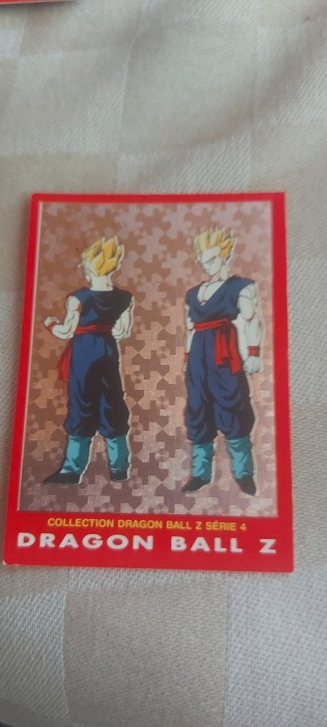 dragonball z kaart reverseholo shiny Gohan Super Saiyan, Hobby en Vrije tijd, Ophalen of Verzenden, Nieuw, Losse kaart