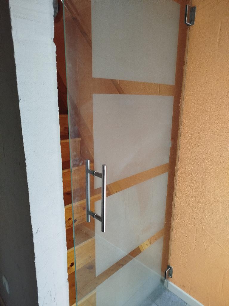 Porte en verre, Enlèvement, Neuf