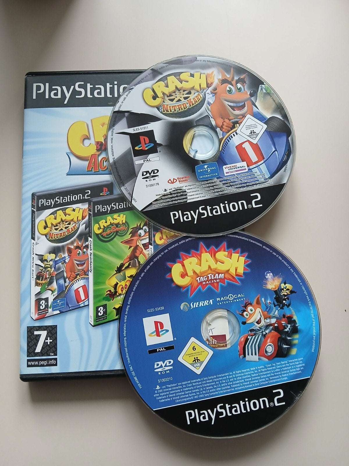 crash bandicoot ps1 et ps2, Consoles de jeu & Jeux vidéo, Enlèvement ou Envoi