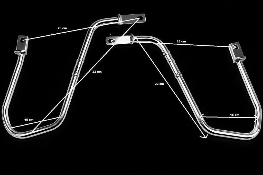 Zadeltasbeugels - Onbekend voor welk type motor, Motoren, Accessoires | Overige, Verzenden, Nieuw