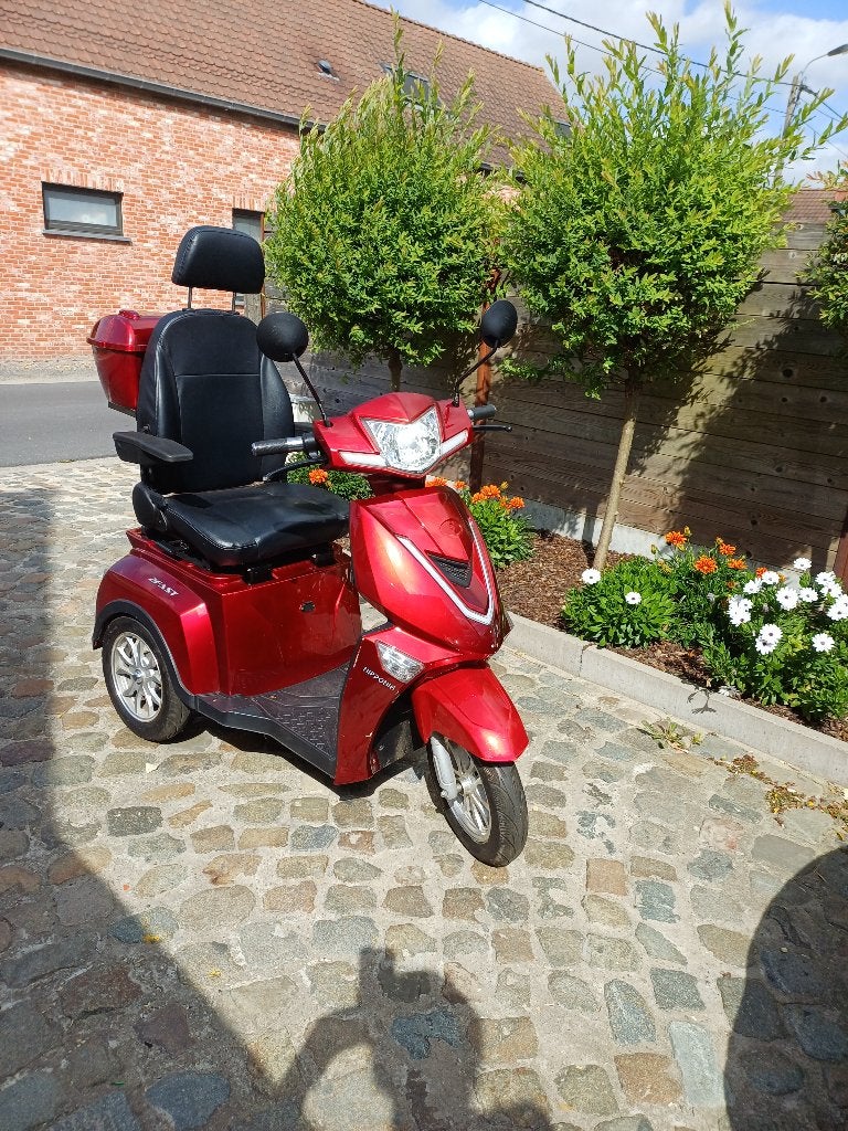 Scootmobiel Nipponia 2Fast met nieuwe batterijen, Gebruikt, 26 t/m 35 km, 16 km/u of meer, Ophalen
