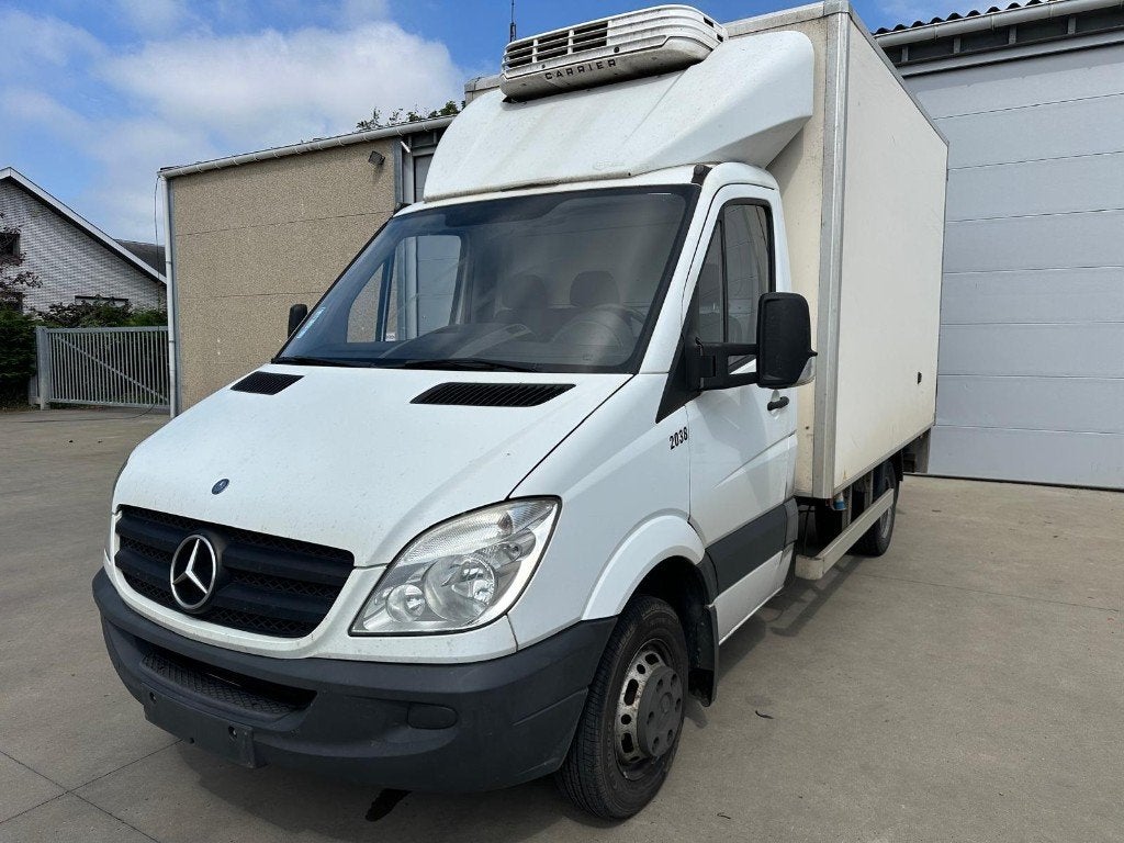 Mercedes-Benz frigo wagen, Auto's, Mercedes-Benz, Stof, 4 cilinders, Wit, Bedrijf
