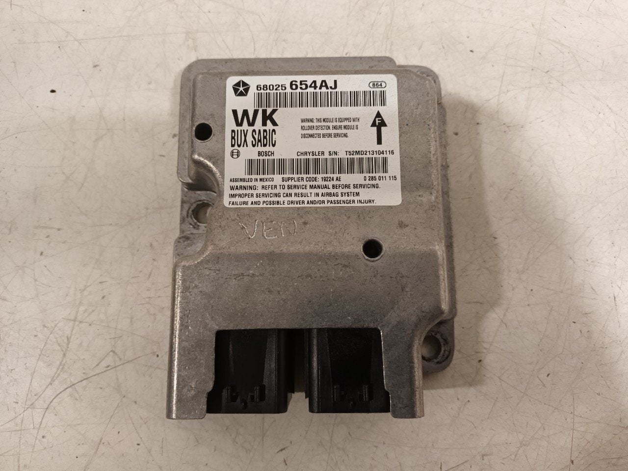 Airbag module Jeep Grand Cherokee, Jeep, Onderdelen@venauto.nl, Van der Ven Autorecycling B.V., Ettenseweg 76, 4706 PB Roosendaal, The Netherlands