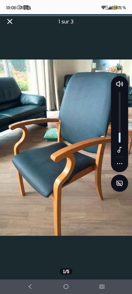 3 stoelen in de wachtkamer, Huis en Inrichting, Ophalen, Drie