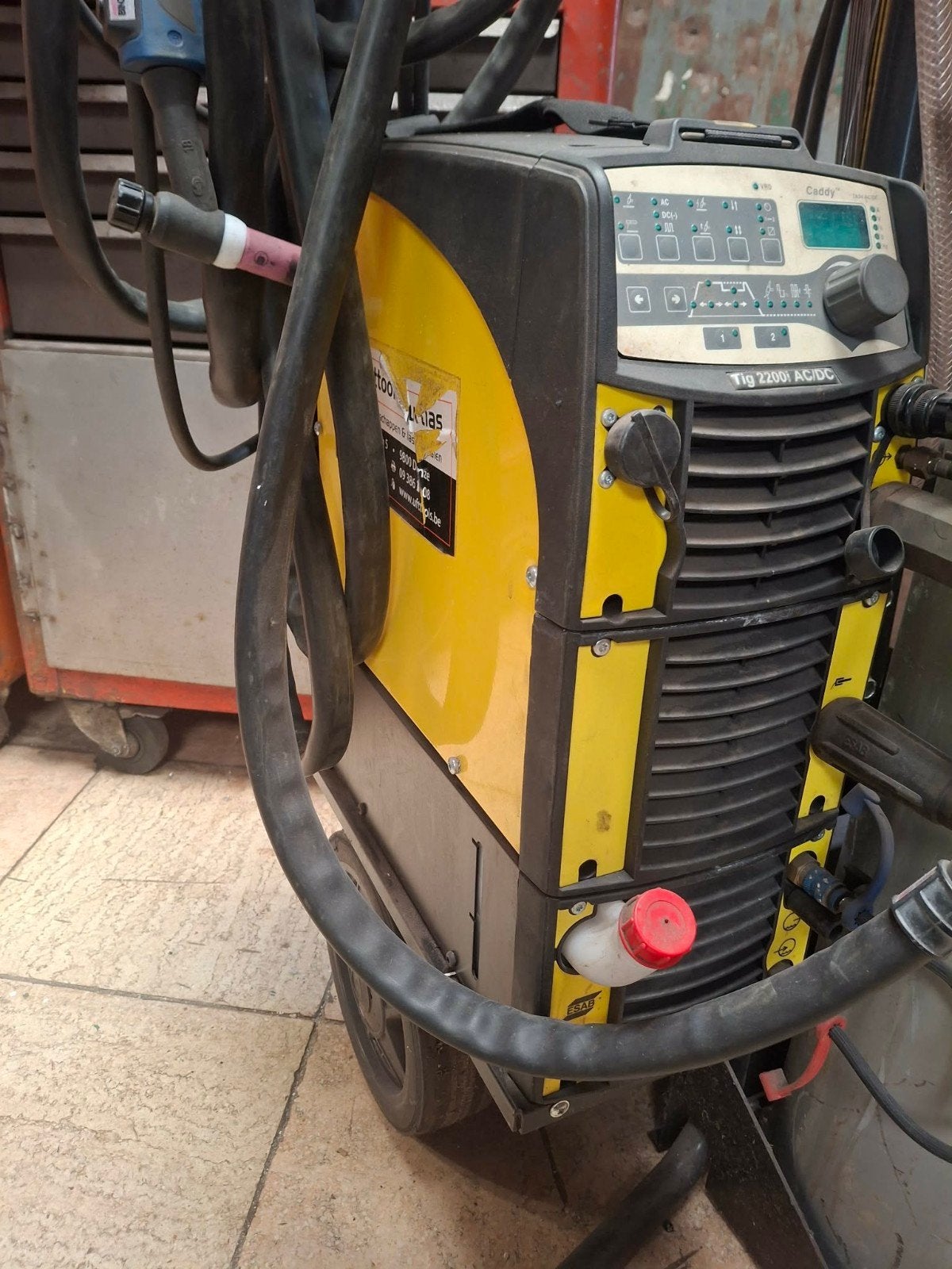 ESAB TIG 2200i AC/DC, Enlèvement, Tig