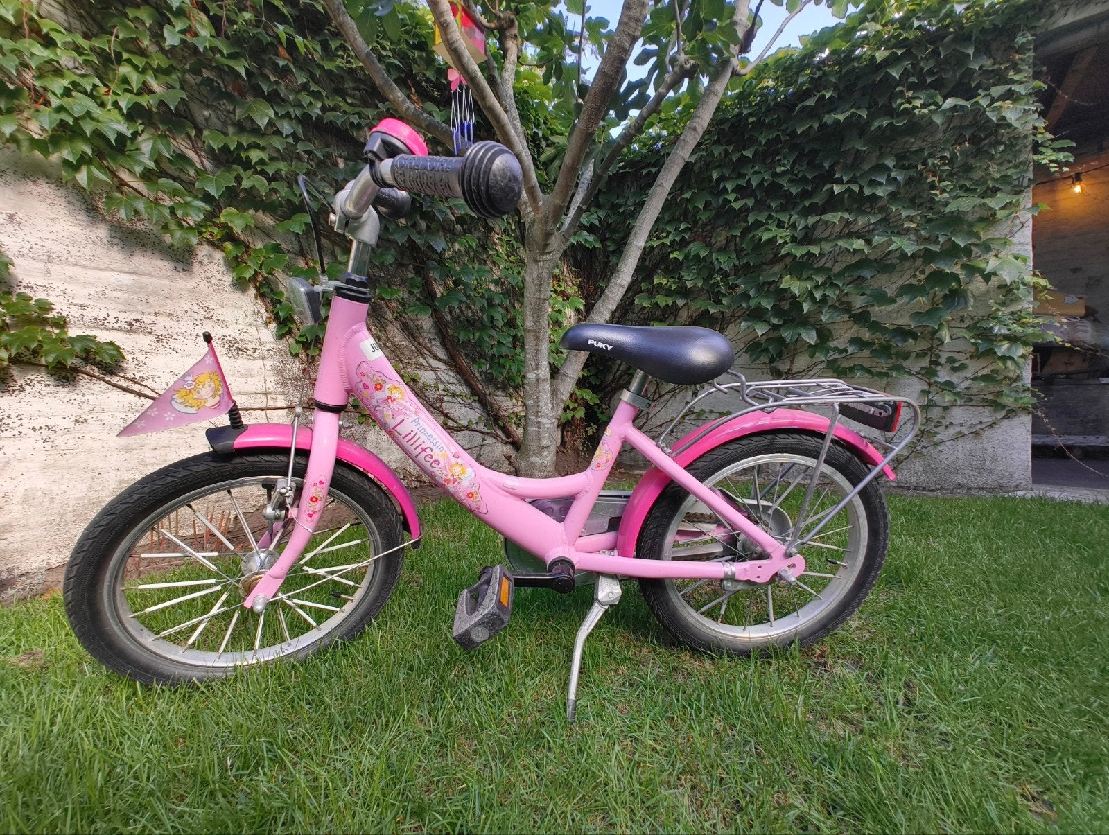 Fiets 16 inch, Fietsen en Brommers, Ophalen, Terugtraprem, Gebruikt, Puky