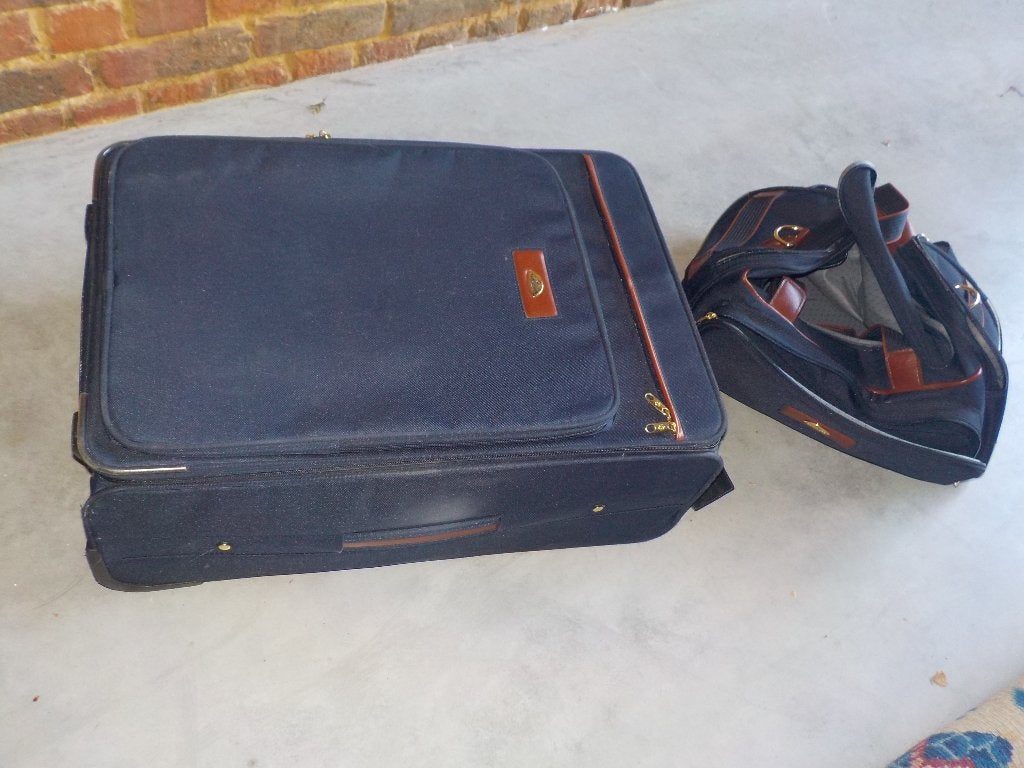 Reiskoffer + reiszak SAMSONITE, Handtassen en Accessoires, Koffers, Ophalen, Slot