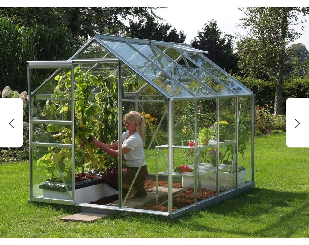 Serre nieuw, Ophalen, Glas, Aluminium, Kweekkas