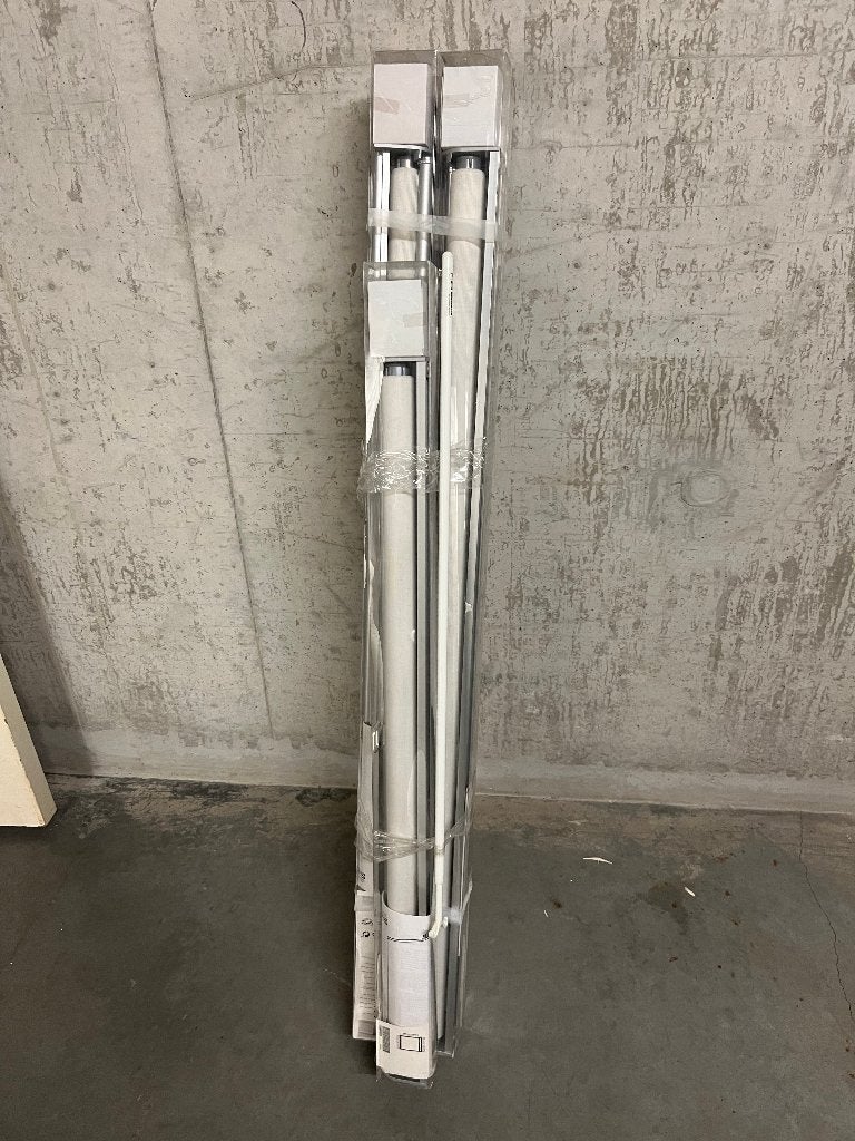 IKEA SKOGSKLÖVER rolgordijnen – 3 stuks, Ophalen, Gebruikt, Verduisterend, Wit