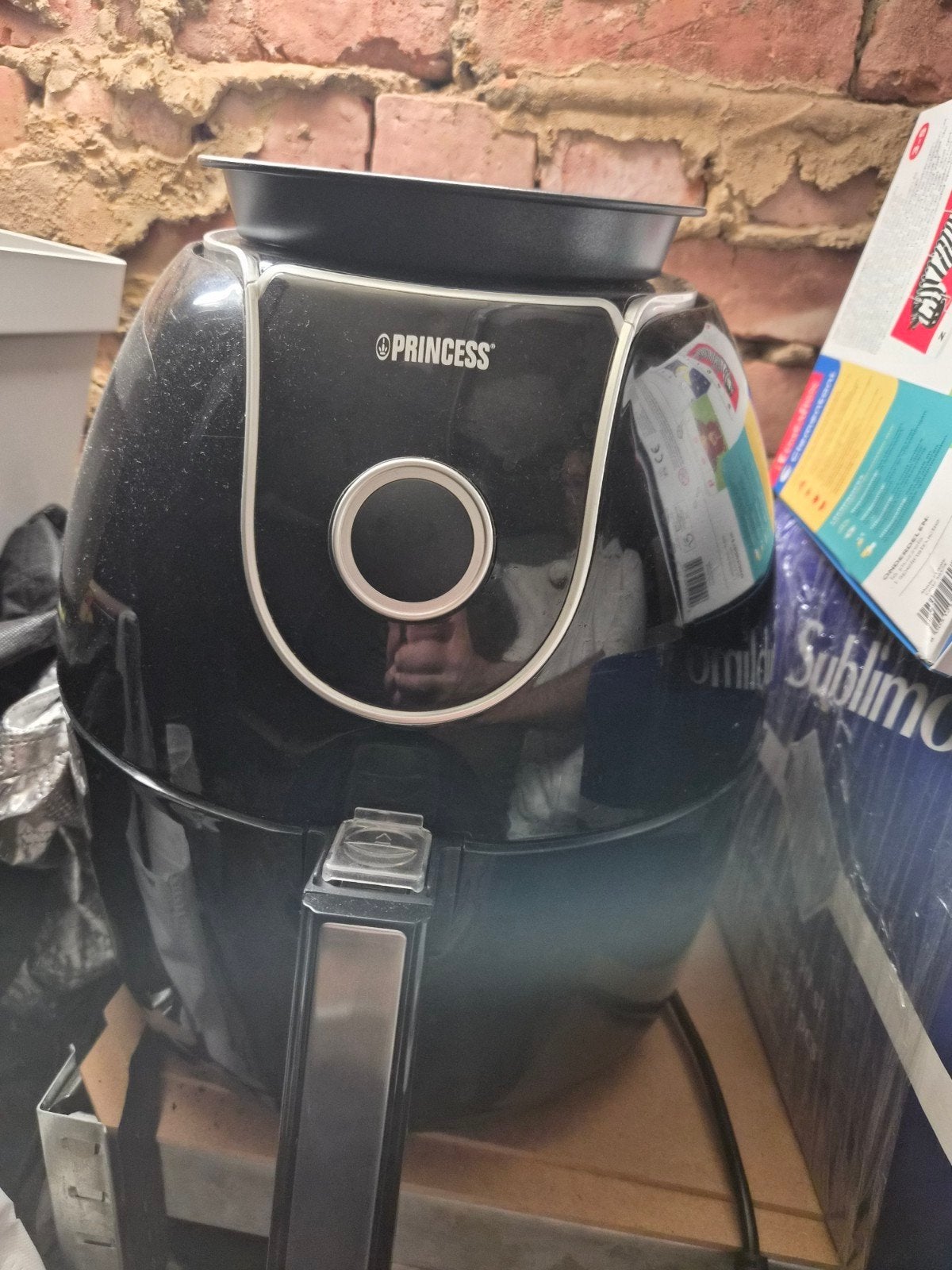 princess air fryer met accessoires, Enlèvement, Utilisé, Friteuse à air XL, 750 à 999 grammes