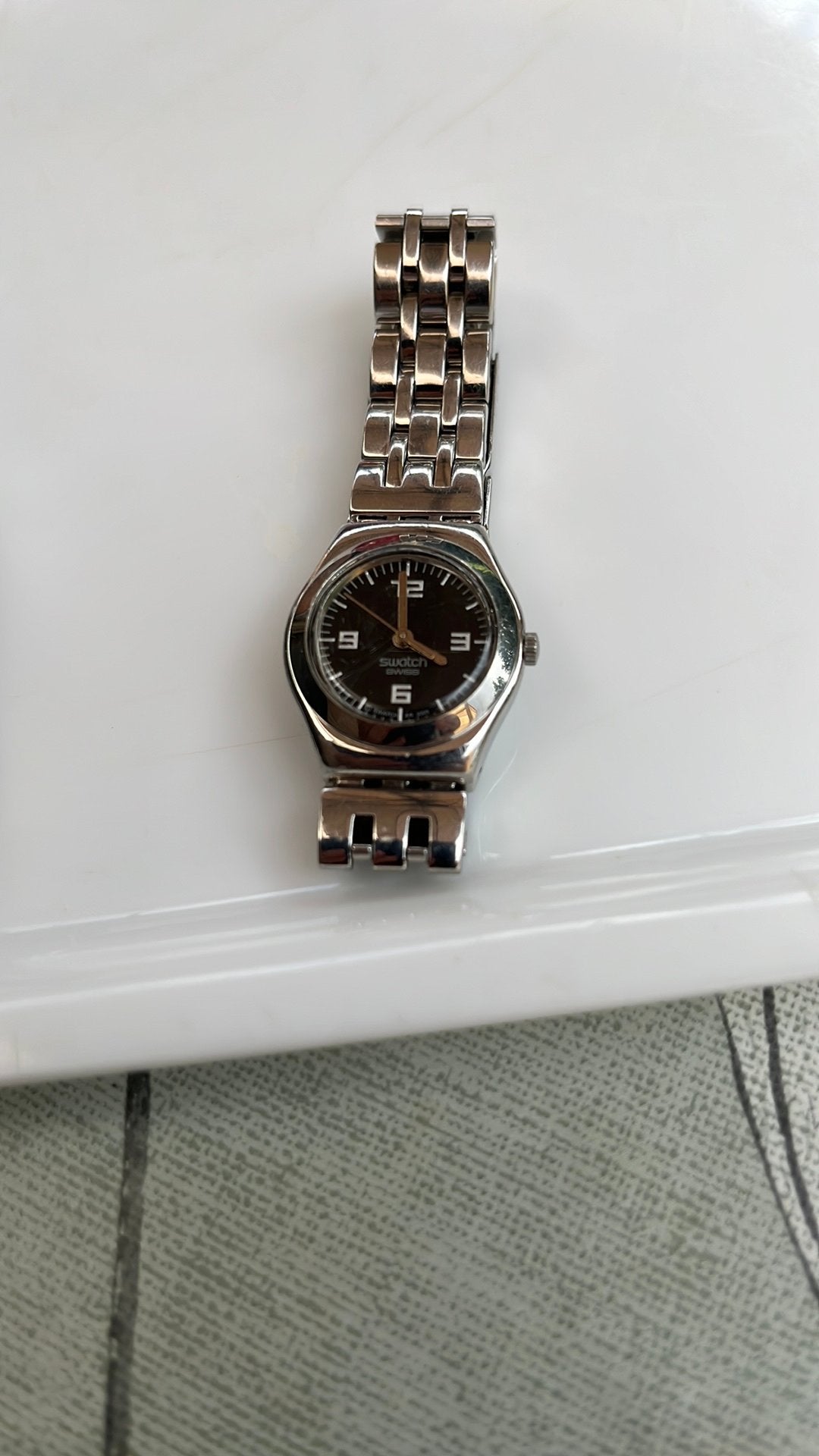 Uurwerk swatch, Bijoux, Sacs & Beauté, Swatch, Acier, Enlèvement, Utilisé
