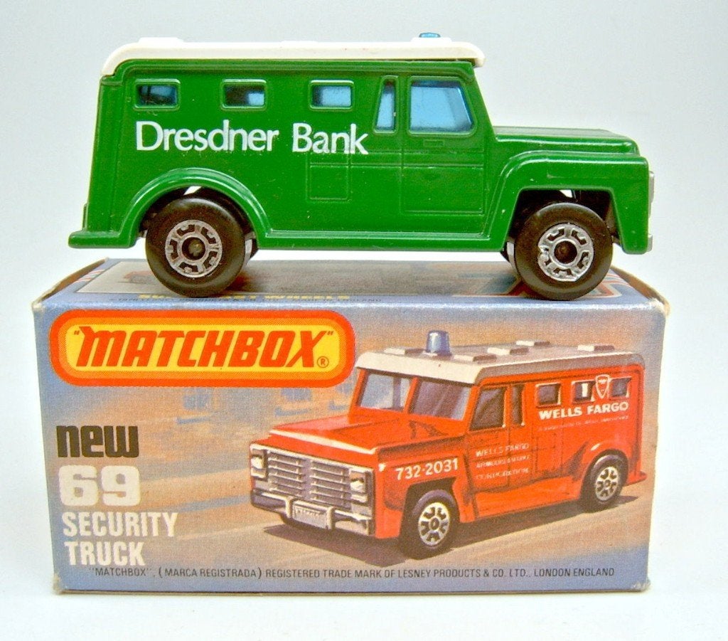 IK ZOEK de groene security truck nr69, Ophalen of Verzenden, Gebruikt