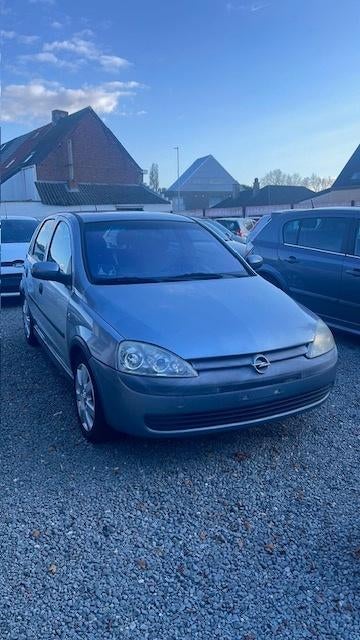 Opel Corsa 1.3 Diesel 209000km Euro4, Autos, Opel, Argent ou Gris, Achat, Airbags, Entreprise