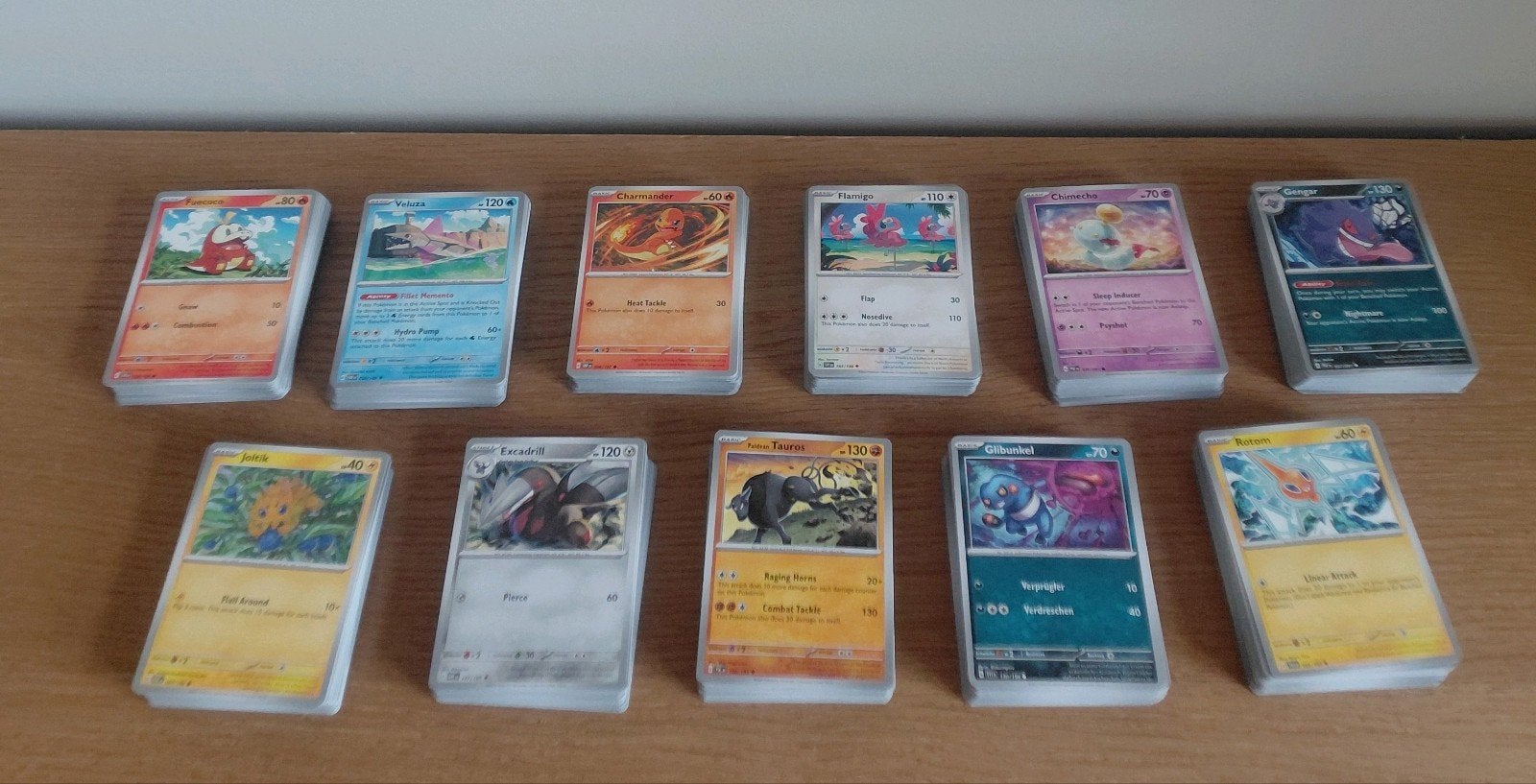 cartes Pokémon 550 en vrac, Enlèvement ou Envoi, Utilisé, Plusieurs cartes