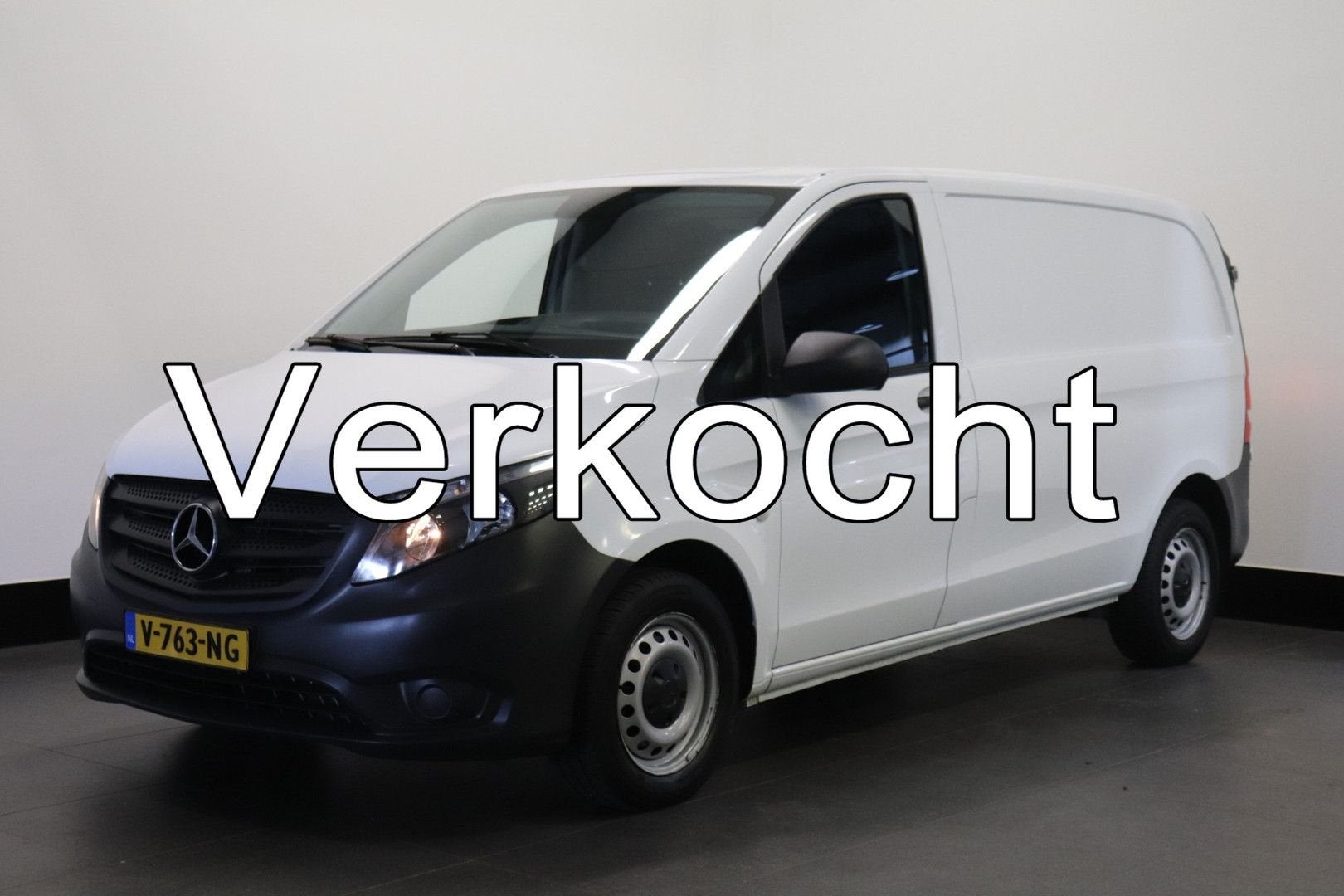 Mercedes-Benz Vito 109 CDI - EURO 6 - Airco - Navi - Cruise, Auto's, 164 g/km, Wit, Mercedes-Benz, Bedrijf