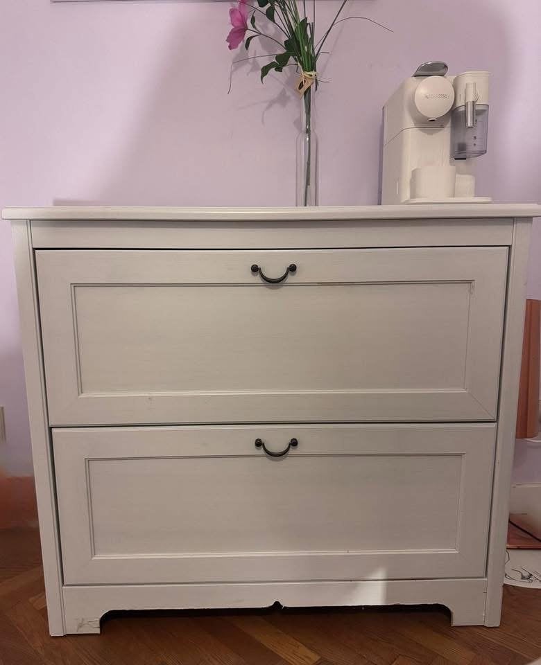 Commode 2 tiroirs, 25 à 50 cm, Moins de 100 cm, Enlèvement, Utilisé