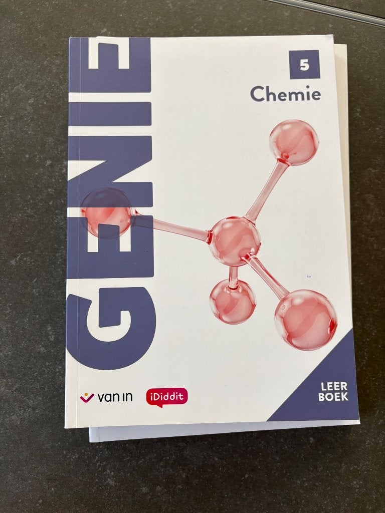 Genie chemie 5, Boeken, Schoolboeken, ASO, Scheikunde, Ophalen of Verzenden, Zo goed als nieuw