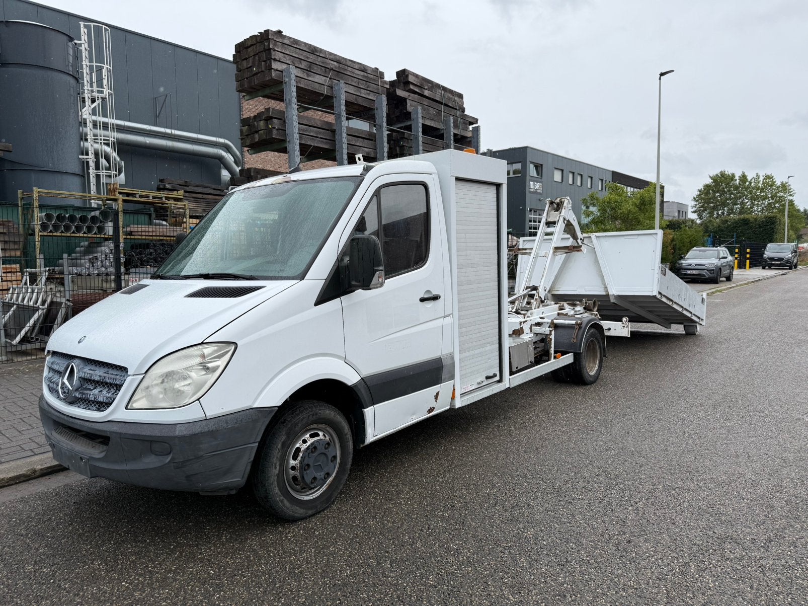 Mercedes sprinter 518cdi containersysteem, Achat, Entreprise, Mercedes-Benz, Diesel