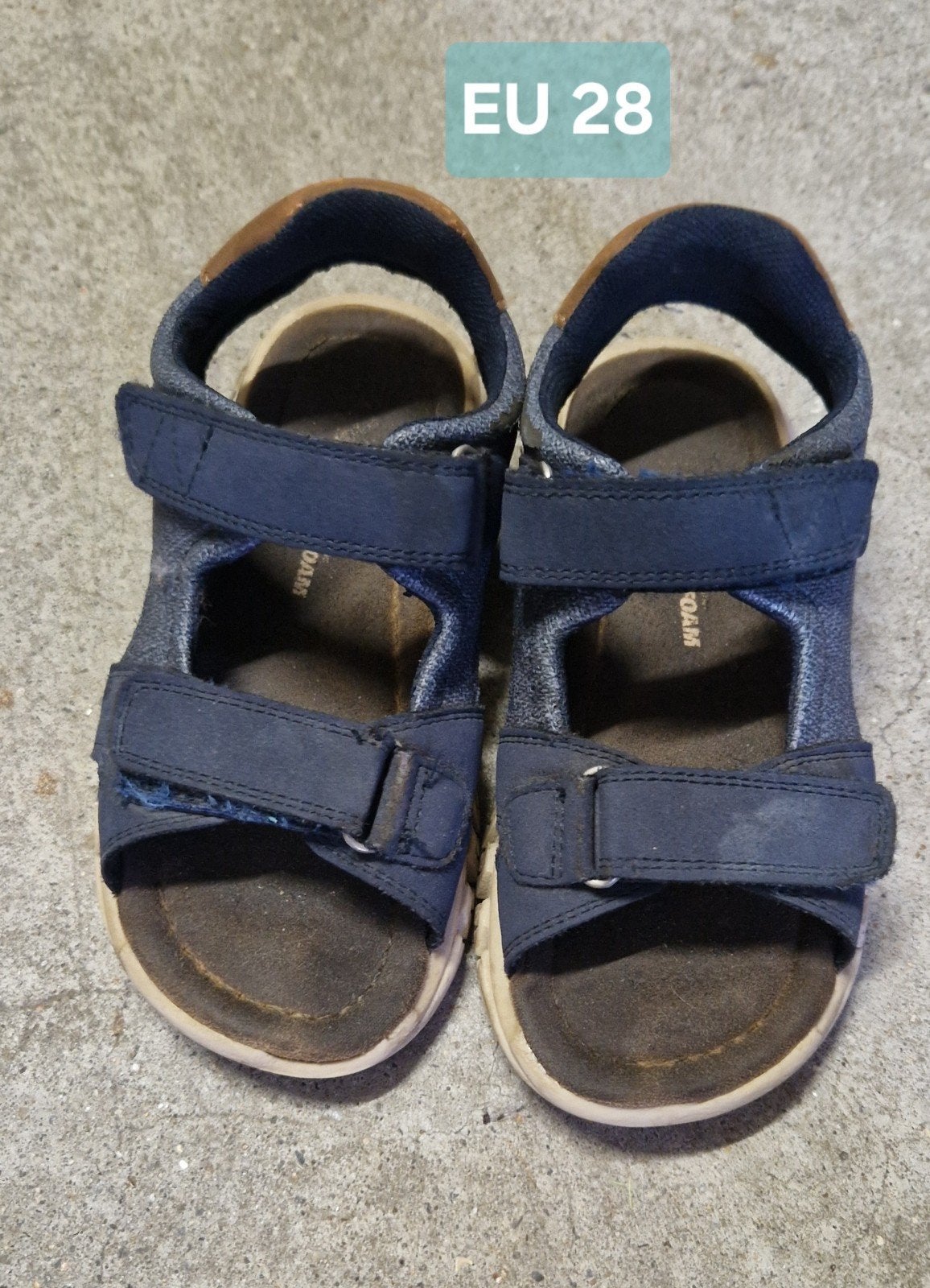 SJ sandalen blauw maat 28, Kinderen en Baby's, Ophalen, Gebruikt, Overige typen, SJ