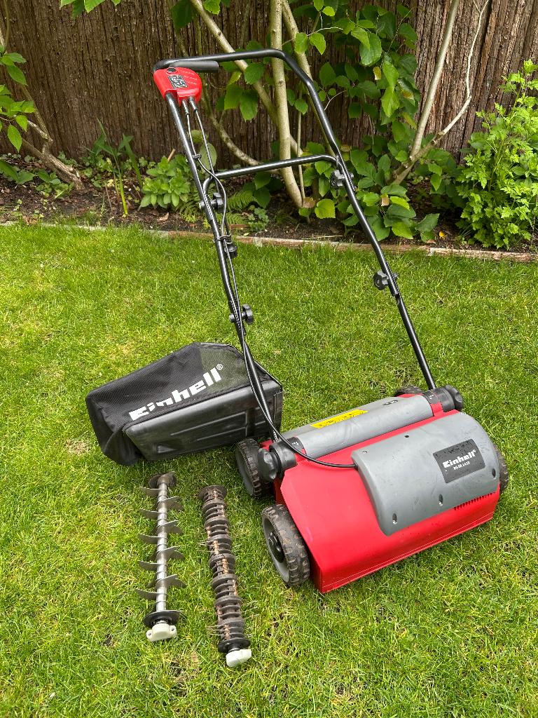 verticuteermachine, Tuin en Terras, Ophalen, Zo goed als nieuw, Elektrisch, Einhell