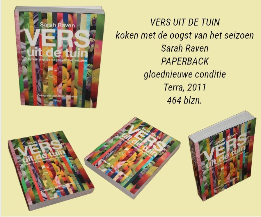 VERS UIT DE TUIN nieuw!!, Ophalen of Verzenden, Nieuw, Vegetarisch