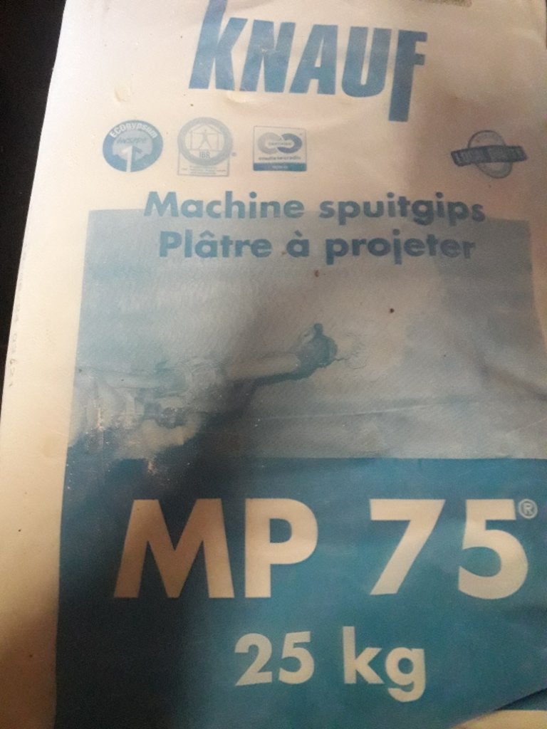 Knauf spuitgips, Enlèvement, Autres matériaux, 4 à 8 cm, Neuf
