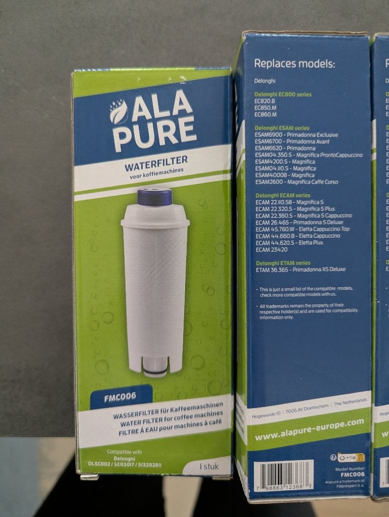 Cartouche de filtre à eau Delonghi, Enlèvement, Neuf