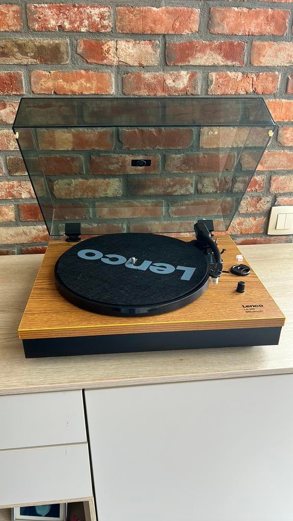 Platenspeler Lenco LS-300 bluetooth, Enlèvement, Comme neuf, Tourne-disque
