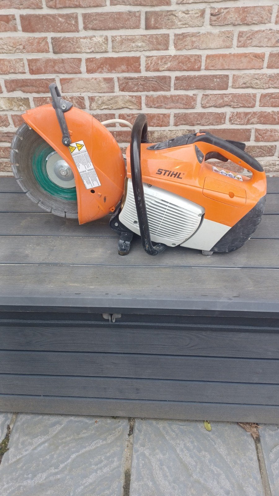 Stihl doorslijper TS480I., Doe-het-zelf en Bouw, Gereedschap | Slijpmachines, Ophalen