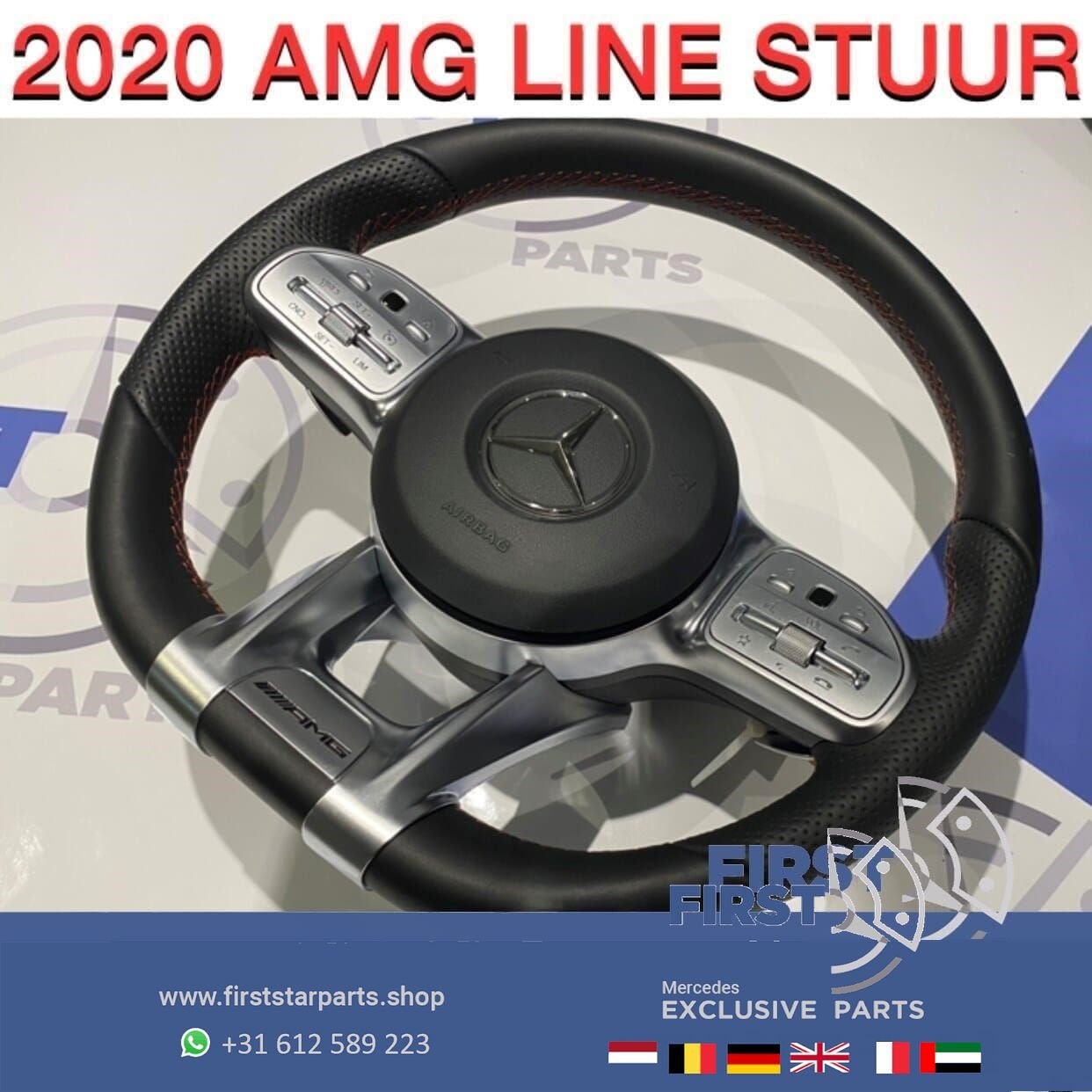 2020 AMG STUUR W177 W247 H247 W118 W205 W213 W257 W463 W223, Utilisé, -, -, Enlèvement ou Envoi