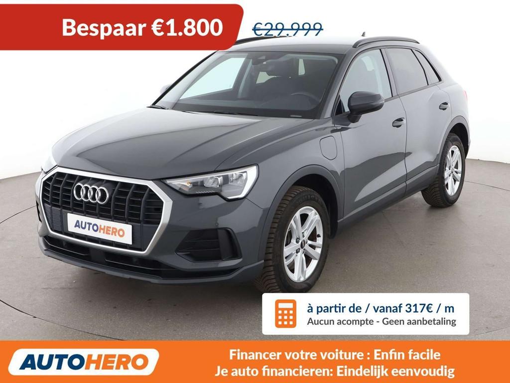 Audi Q3 45 TFSIe (bj 2023, automaat), Auto's, 245 pk, Stof, Gebruikt, 31 g/km