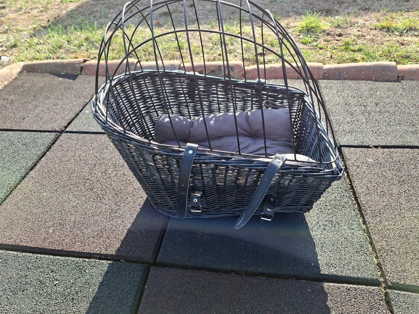 Panier de vélo pour chien, Enlèvement
