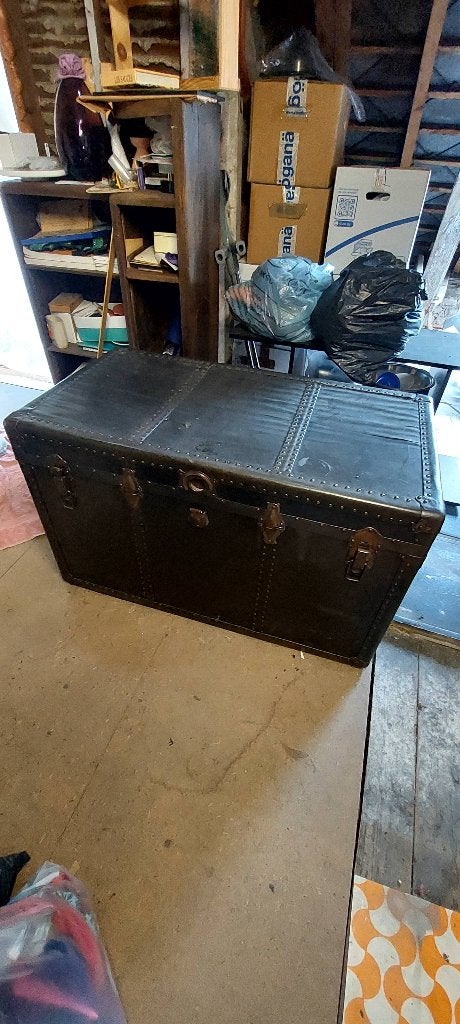 Coffre vintage, Enlèvement, Utilisé