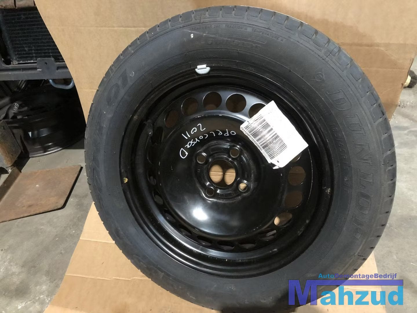 OPEL CORSA D thuiskomer reservewiel 4x100 15 inch, Auto-onderdelen, Banden en Velgen, Gebruikt, Bahnhofsplatz 1
65423  Russelsheim am Main, DE