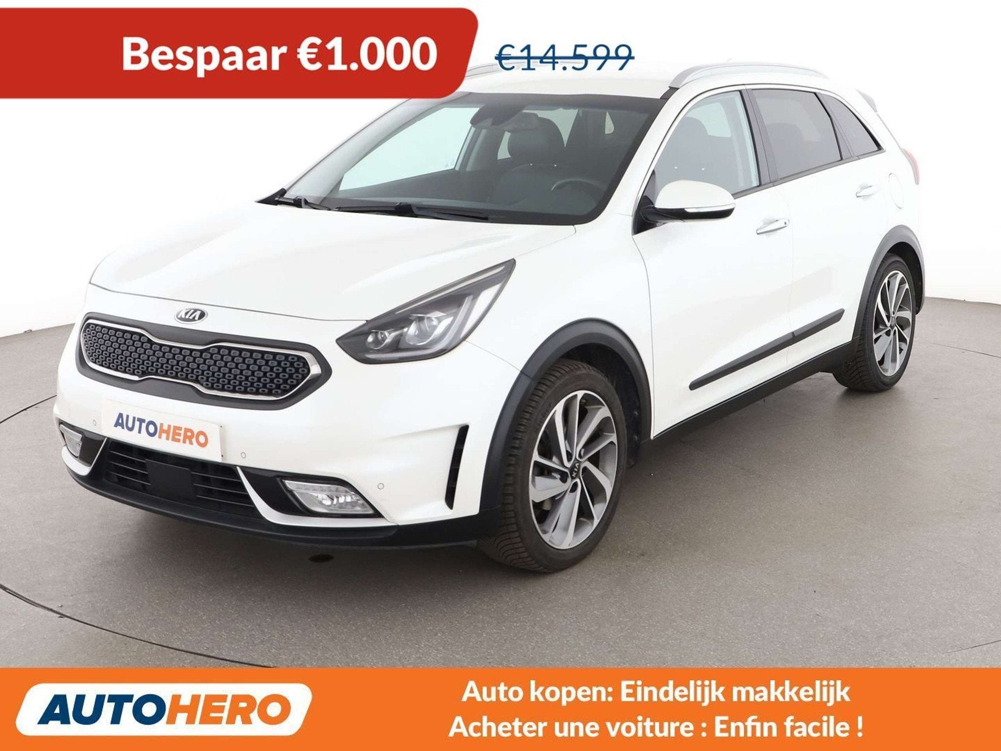Kia Niro 1.6 Plug-in Hybrid (année de construction 2018), Autos, Kia, Cuir, Achat, Euro 6, https://public.car-pass.be/vhr/7a95e470-35b7-4d83-9c2d-3d7c7d5cd530