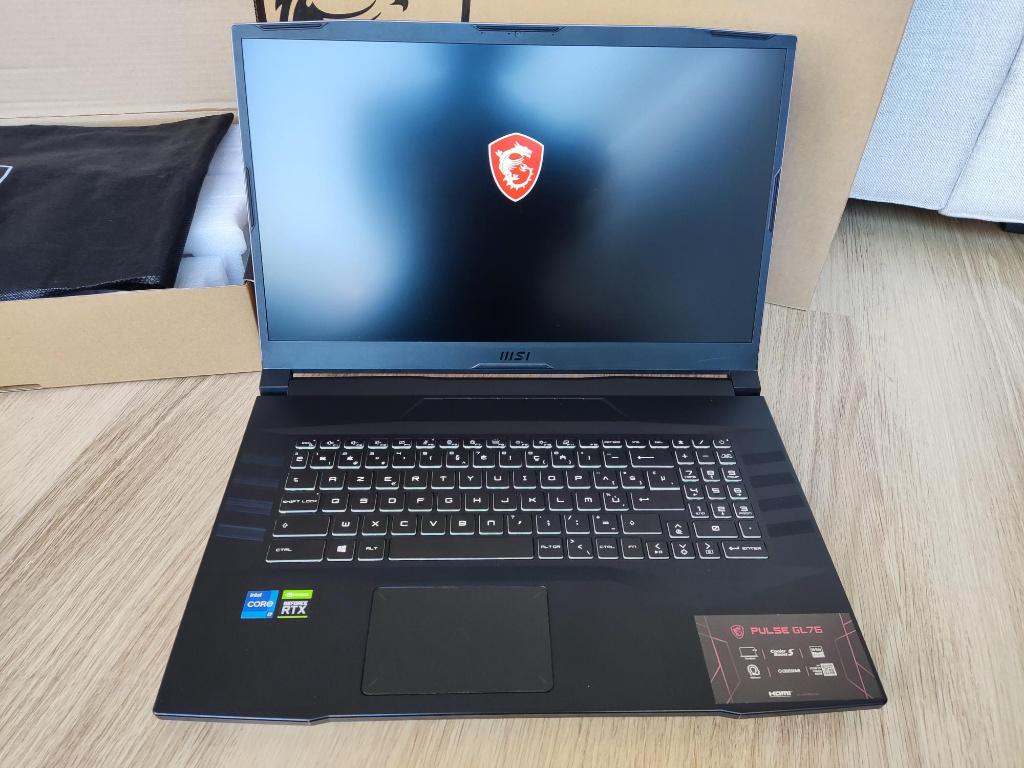 Gaming Laptop MSI Pulse GL76 | RTX 3060 1TB SSD 17 inch, Msi, Met videokaart, Ophalen of Verzenden, Zo goed als nieuw