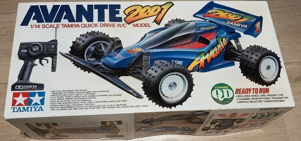 Tamiya Avante 2001 QD (1/14) - Vintage 1990 - NIEUW (NIB), Ophalen, Nieuw